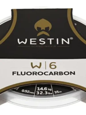 Značkový Westin Fluorocarbon W6 ST3 Hard Clear 35 m - 0,80 mm 33,3 kg