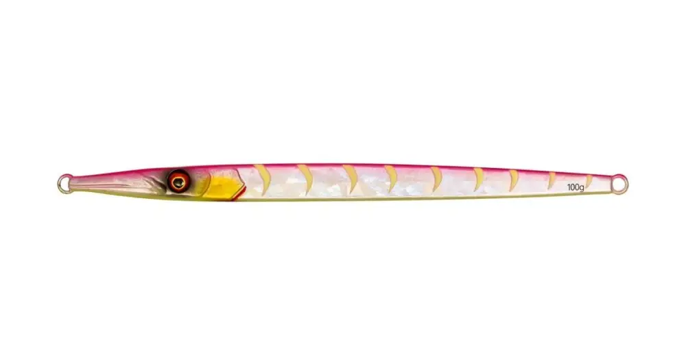 Bezpečná Platba Westin Pilker Flashin Garfish Pink Glow Ribs - 18 cm 100 g