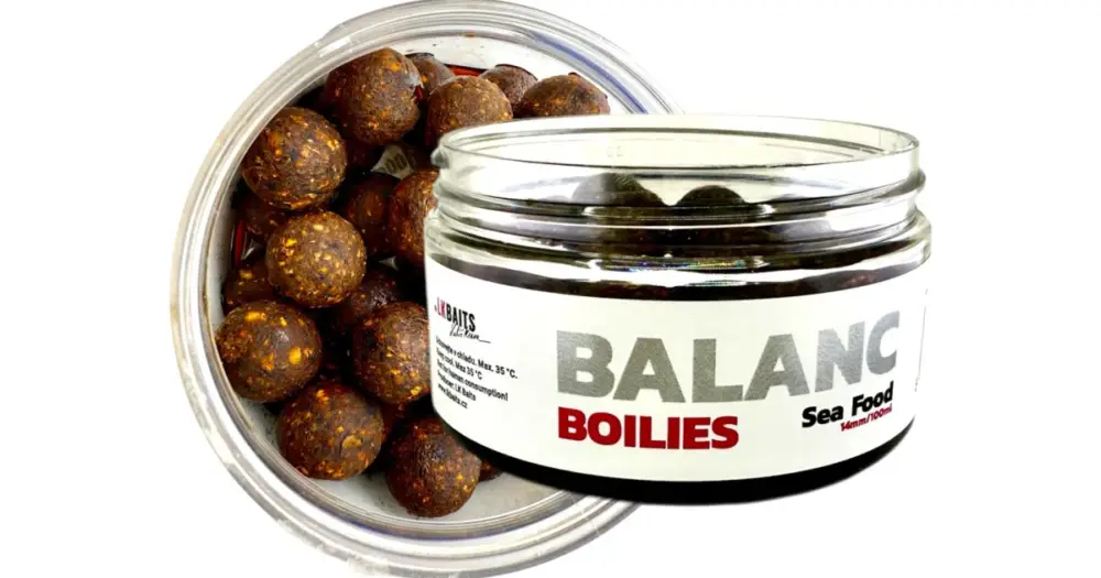 LK Baits Balanc Boilies Sea Food - 20 mm 150 ml Výhodná Nabídka