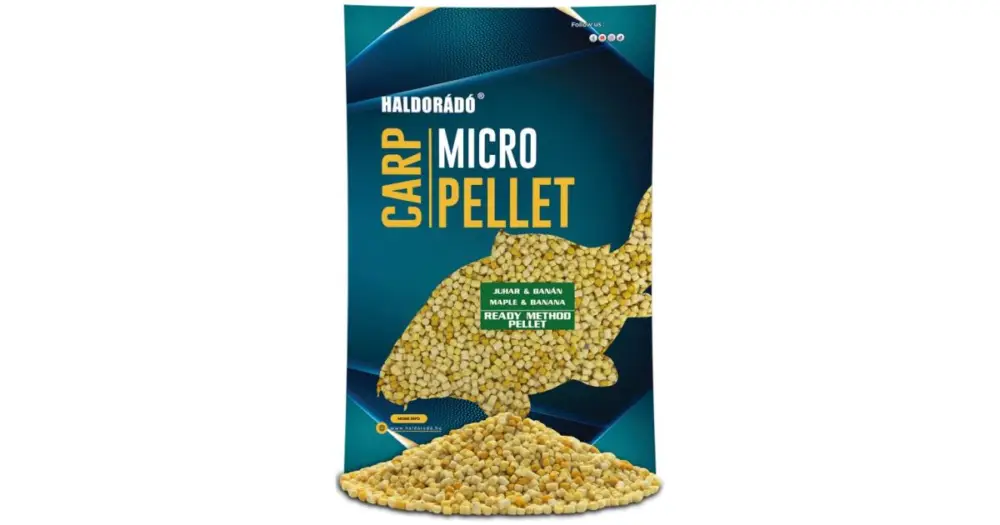 Akční Nabídka Haldorádó Pelety Method Ready Micro Pellet Javor & Banán 600 g