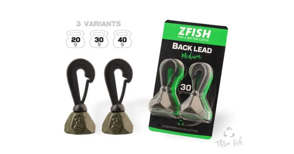 Nízká Cena Zfish Back Lead 2 ks - 20 g
