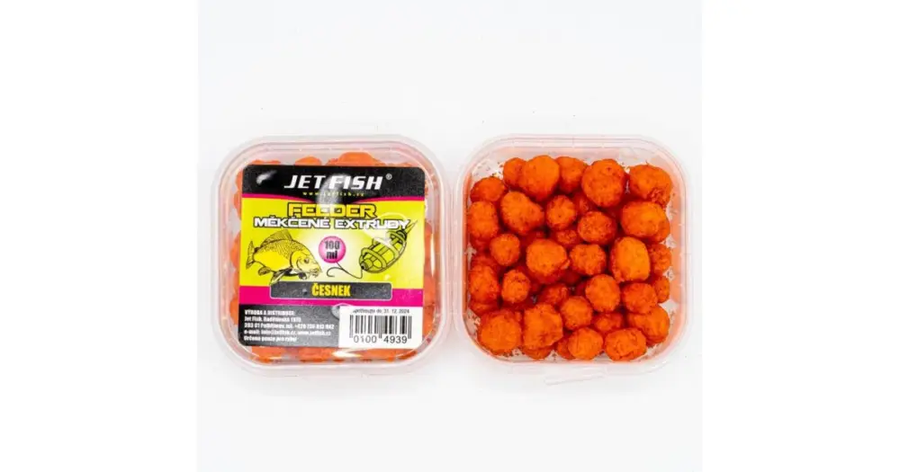 Jet Fish Měkčené Extrudy 100 ml - Česnek Doprava Zdarma