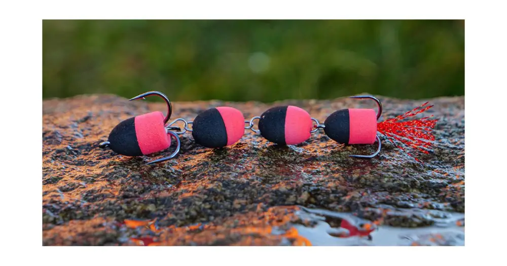 Redbass Mandula Black/Red - S 50 mm 1,2 g Top Prodej