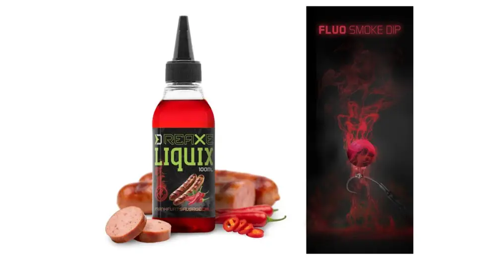 Horká Nabídka Delphin Fluo Dip D Snax Liquix 100 ml - Frankfurtská Klobása Chilli