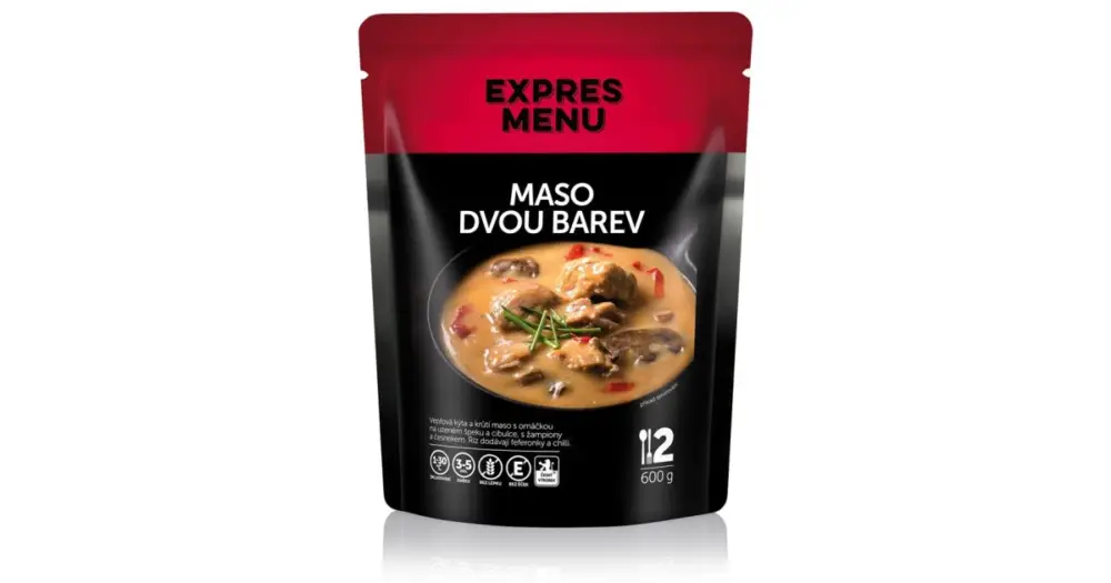 Expres Menu Maso Dvou Barev 600 g Akční Cena