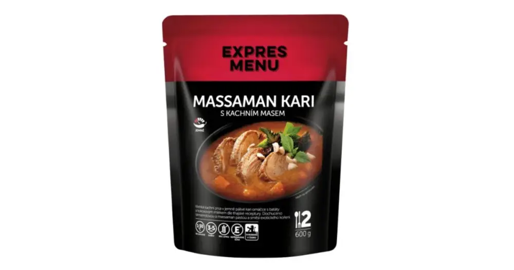 Nejlepší Volba Expres Menu Massam Kari Thajské Kari S Kachním Masem 600 g