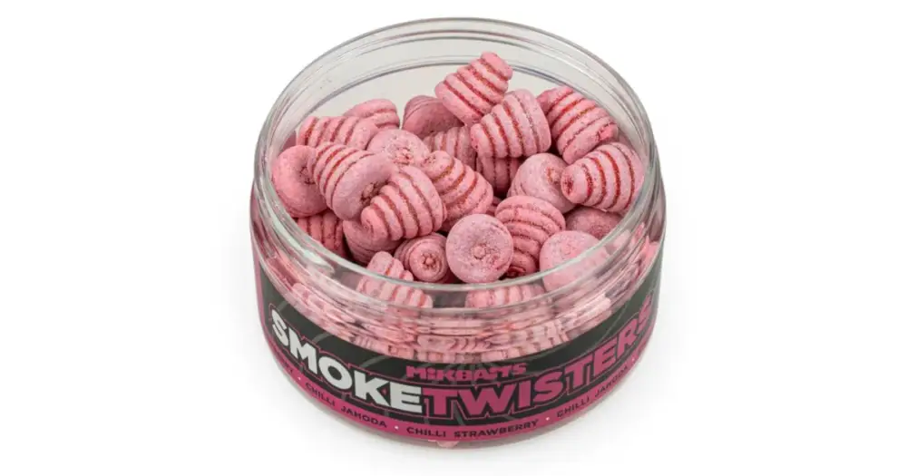 Mikbaits Smoke Twisters 100 ml 12 mm - Chilli Jahoda Nejlepší Cena