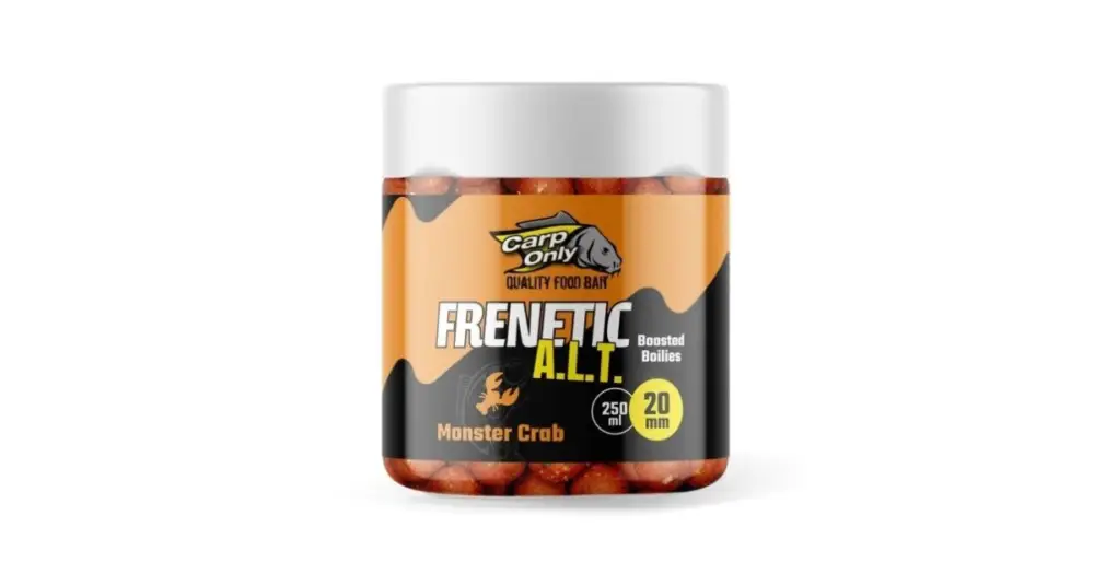 Bezpečná Platba Carp Only Dipované Boilies Frenetic A.L.T. 24 mm 250 ml - Monster Crab