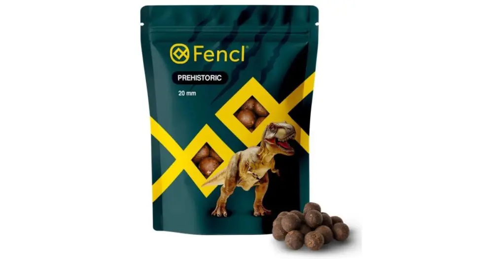 Tovární Cena Fencl Boilie Prehistoric 900 g - 24 mm