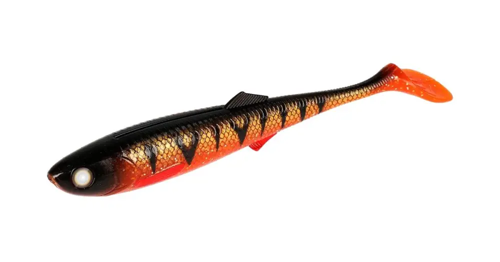 Víkendová Akce Mikado Gumová Nástraha Sicario Orange Perch Balení - 14 cm 25 g 2 ks