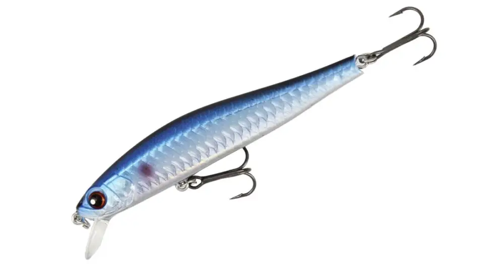 Cenový Hit Mikado Wobler Jive Suspending Blue Roach - 9 cm 10,5 g