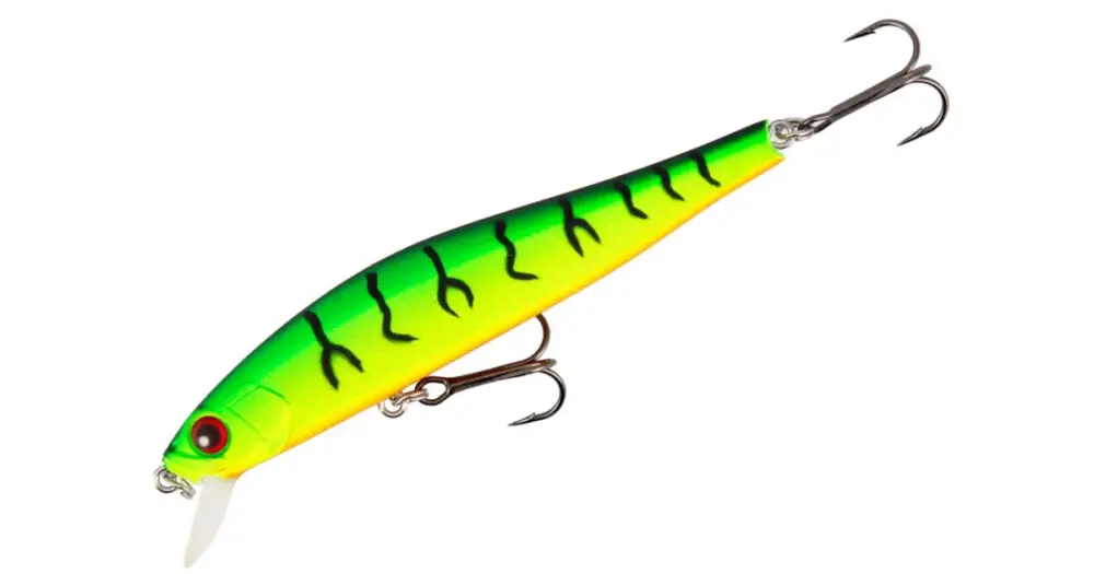 Speciální Cena Mikado Wobler Jive Suspending Firetiger - 9 cm 10,5 g