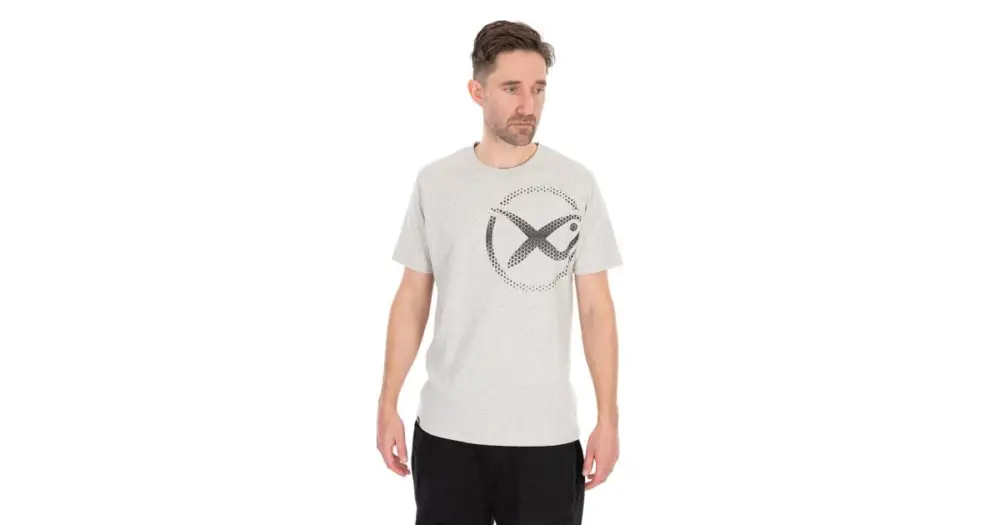 Top Prodej Matrix Tričko Large Mesh Logo T-Shirt Grey - S