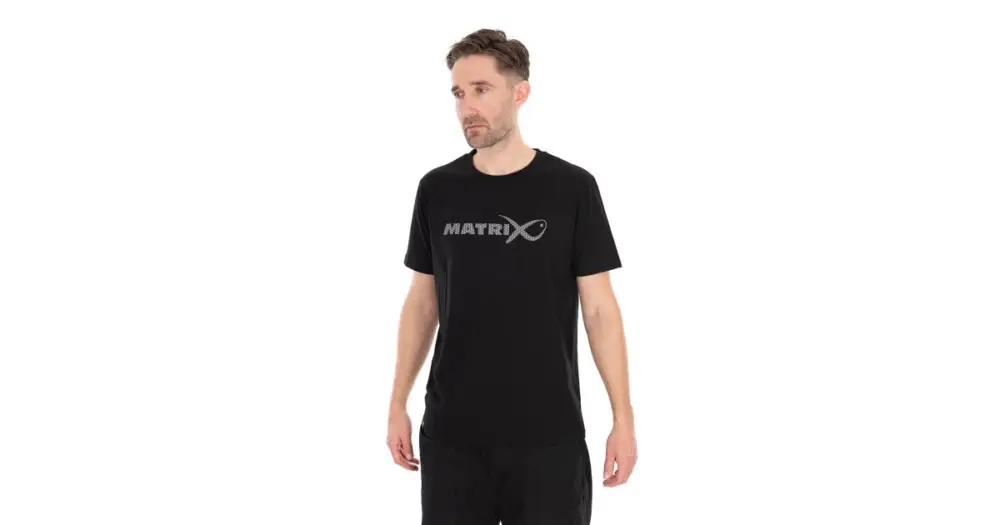 Matrix Tričko Large Fade T-Shirt Black Grey - XXL Ihned K Objednání