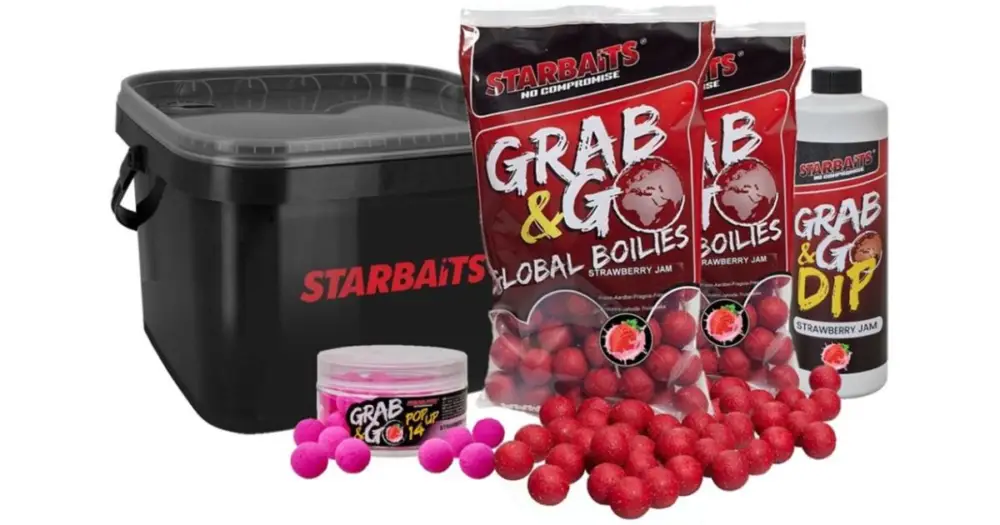 Starbaits Akční Kbelík s Krmením GG Global Strawberry Jam Vrácení Zdarma