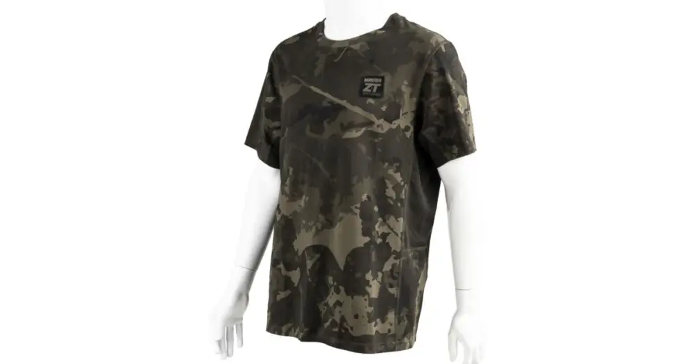 Nash Tričko ZT Lite Luxe T Shirt Camo - L Přímo Od Výrobce