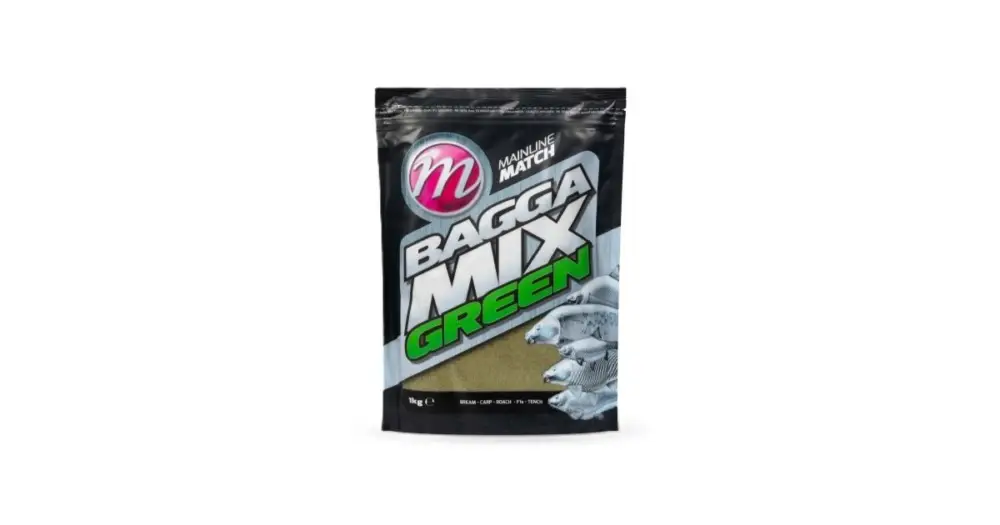 Mainline Krmítková Směs Bagga Mix Green Groundbait 1 kg Časově Omezené