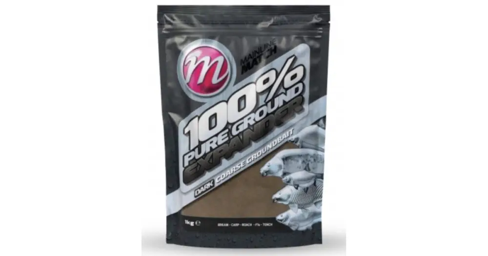 Mainline Krmítková Směs Expander Mix Dark 100% Pure Ground Expander Pellet 1 kg Omezená Nabídka