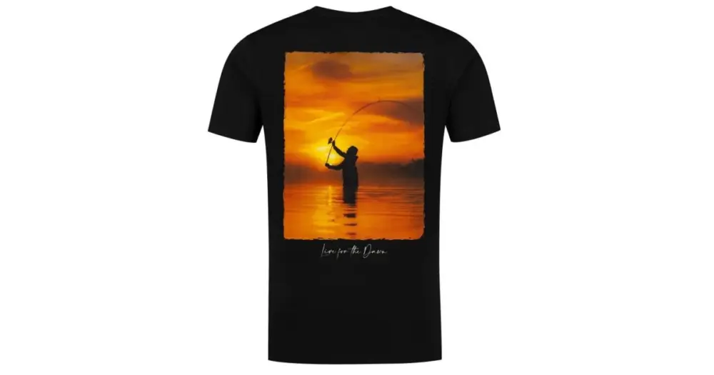 Originální Korda Tričko Sunrise Tee Black - L
