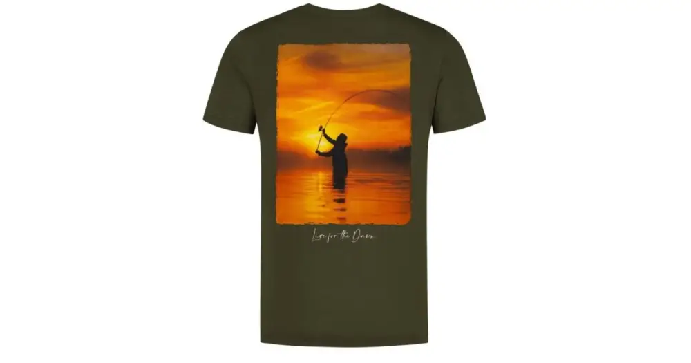 Korda Tričko Sunrise Tee Dark Olive - XXL Speciální Cena