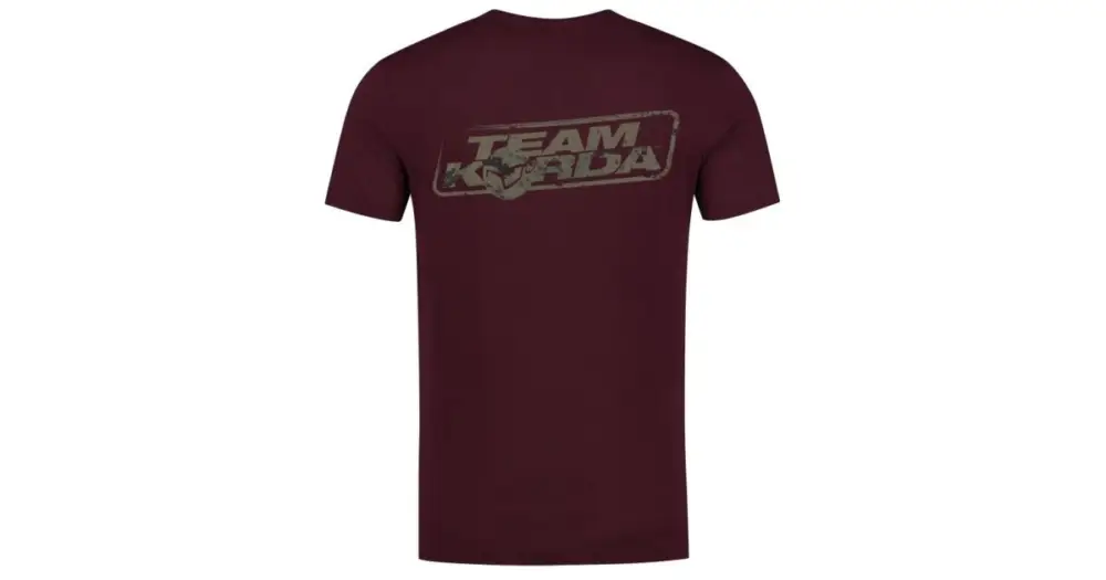 Korda Tričko TK Digi Kamo Tee Burgundy - XXXL Sezónní Sleva