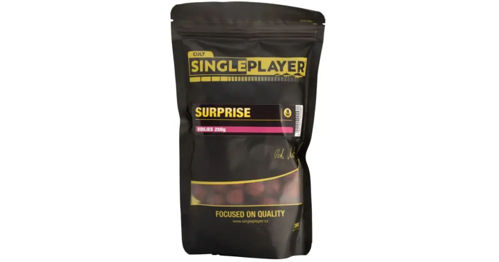 Singleplayer Boilies Surprise - 250 g 16 mm Cenový Hit