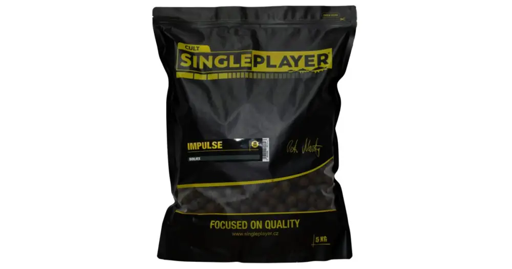 Singleplayer Boilies Impulse 5 kg - 20 mm Oblíbený