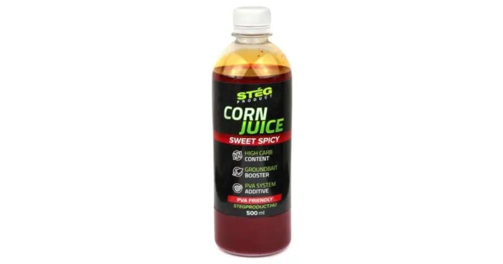 Stég Booster Corn Juice 500 ml - Sweet Spicy Odeslání Ihned