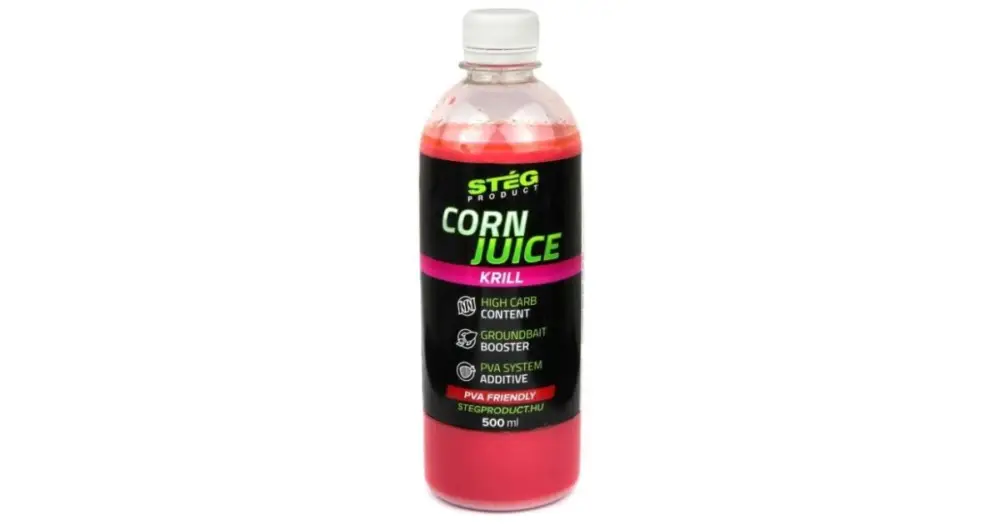 Hit Sezóny Stég Booster Corn Juice 500 ml - Krill