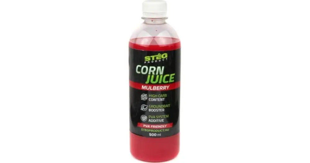 Stég Booster Corn Juice 500 ml - Mulberry Sleva