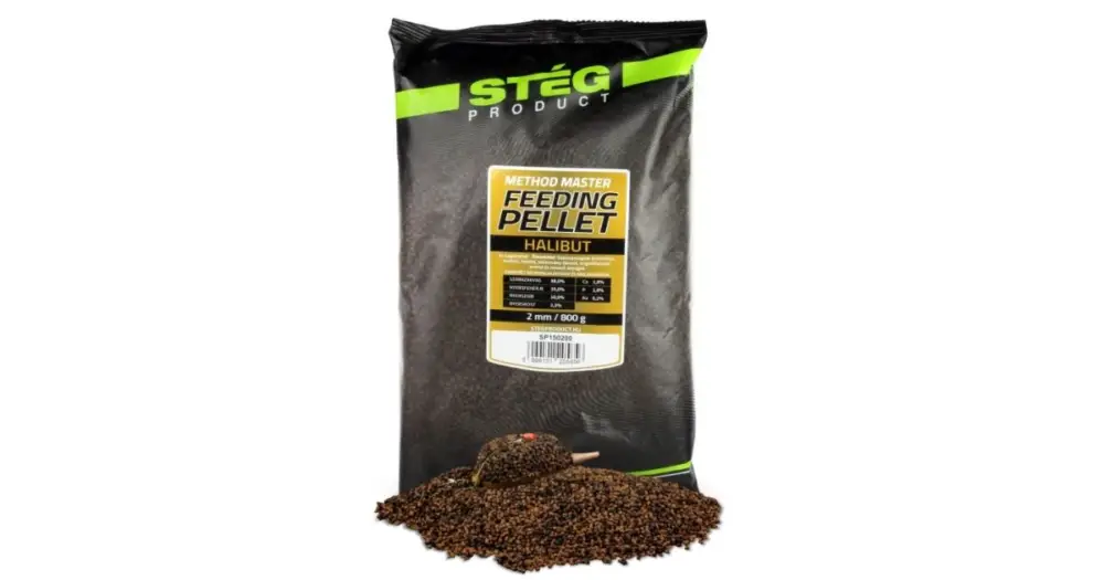 Časově Omezené Stég Pelety Feeding Pellet 800 g 2 mm - Halibut