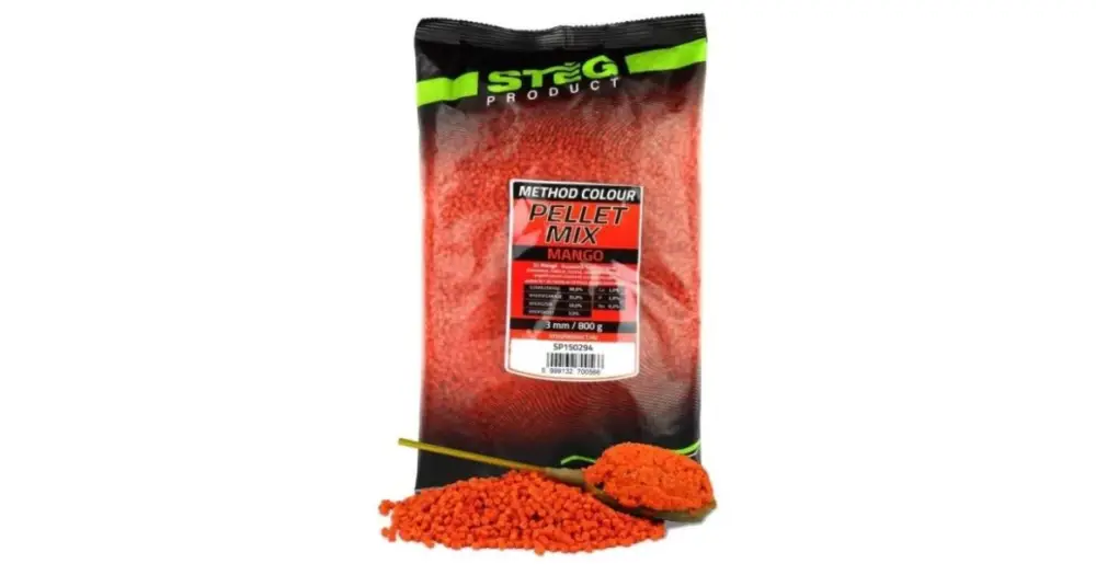Stég Pelety Pellet Mix 800 g 3 mm - Mango Rychlé Dodání