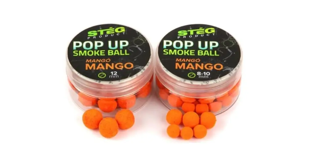 Stég Plovoucí Boilie Pop Up Smoke Ball 10 g 8-10 mm - Mango Must-Have