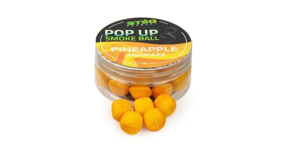 Stég Plovoucí Boilie Pop Up Smoke Ball 25 g 14 mm - Pineapple Objednat Nyní