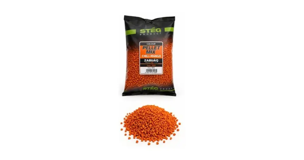 Stég Pelety ZABIJAQ Pellet Mix 800 g 3 mm - Chili Mango Nová Kolekce