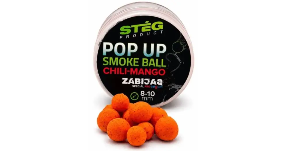 Kup Teď Stég Plovoucí Boilie ZABIJAQ Pop Up SB 10 g 8-10 mm - Chili Mango