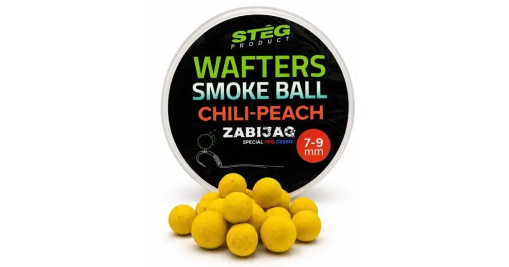 Omezená Nabídka Stég Wafters ZABIJAQ Wafters SB 15 g 7-9 mm - Chili Peach