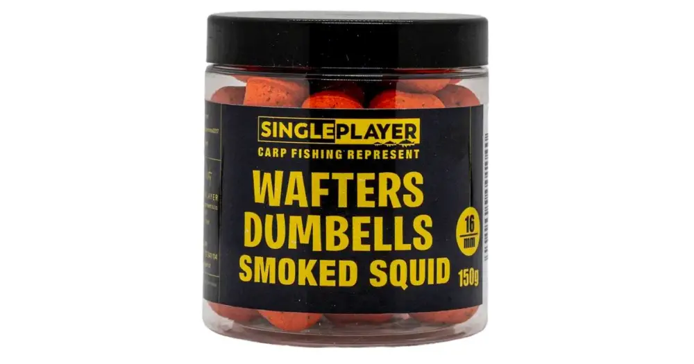 Singleplayer Wafters Dumbells Smoked Squid 150 g 16 mm Bezpečná Platba