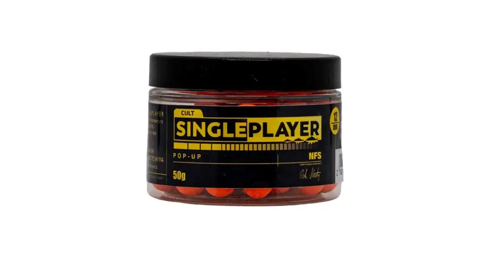 Singleplayer Plovoucí Boilies Pop-Up Boilies NFS 50 g - 12 mm Rychlé Dodání