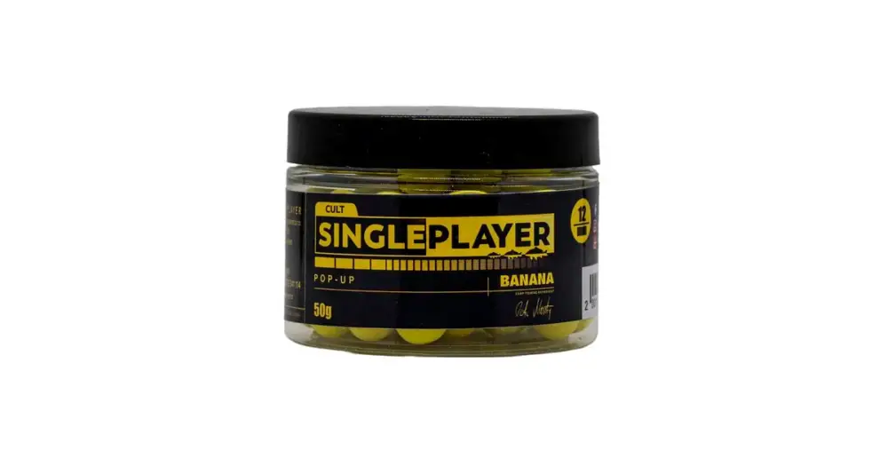 Ihned K Objednání Singleplayer Plovoucí Boilies Pop-Up Boilies Banana 50 g - 12 mm