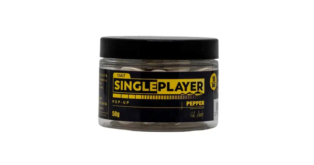 Sezónní Sleva Singleplayer Plovoucí Boilies Pop-Up Boilies Pepper 50 g - 12 mm