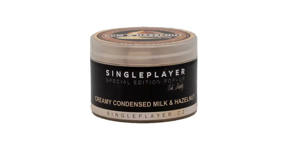 Speciální Cena Singleplayer Plovoucí Boilie Special Edition Pop-Up Creamy Condensed Milk & Hazelnut 50 g - 12 mm