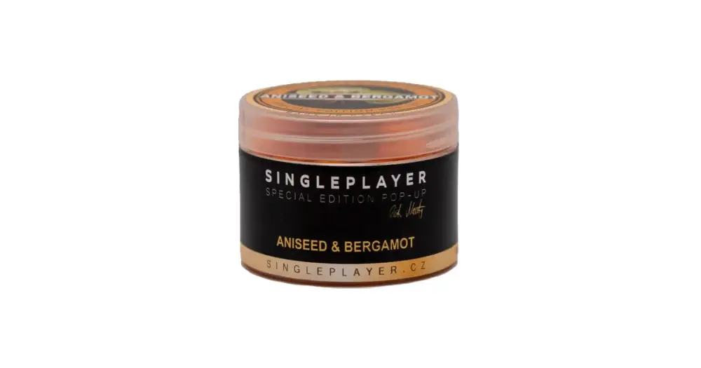 Singleplayer Plovoucí Boilie Special Edition Pop-Up Aniseed & Bergamot 50 g - 12 mm Poslední Šance