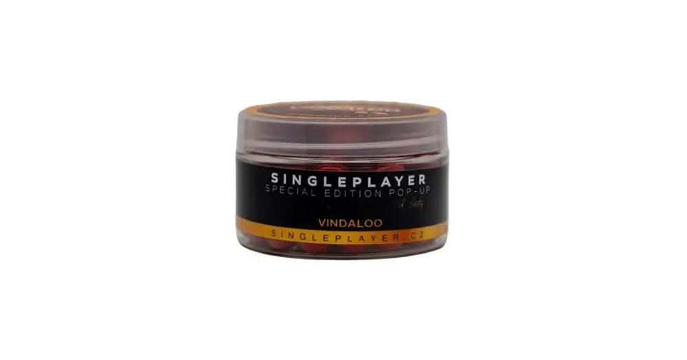 Tovární Cena Singleplayer Plovoucí Boilie Special Edition Pop-Up Vindaloo 50 g - 12 mm