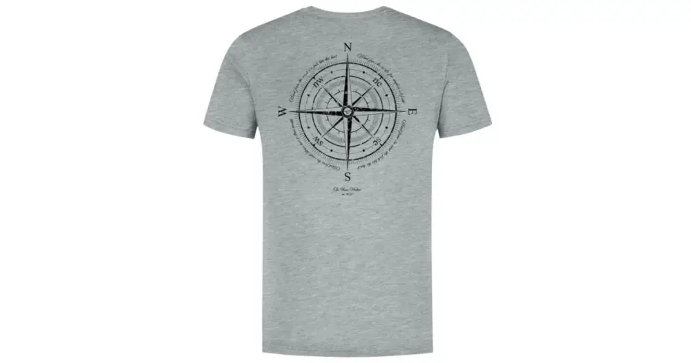 Koupit Online Korda Tričko Compass Tee Heather Grey