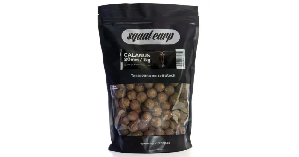 Ihned K Objednání Squat Carp Boilies Calanus - 1 kg 24 mm