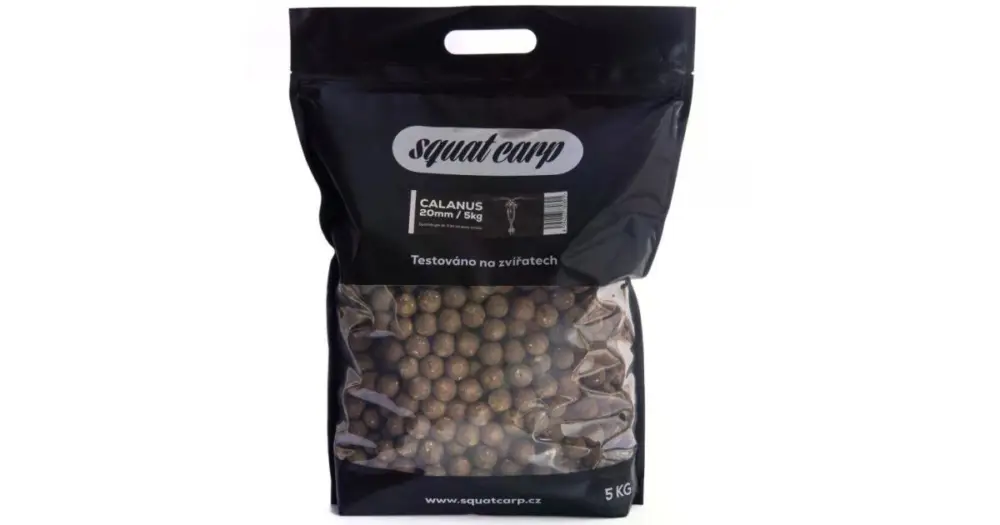 Squat Carp Boilies Calanus - 5 kg 24 mm Nová Kolekce