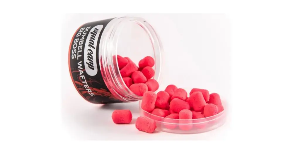 Squat Carp Vyvážené Boilies Wafters Dumbells Big Boss 55 g 10x16 mm Vrácení Zdarma