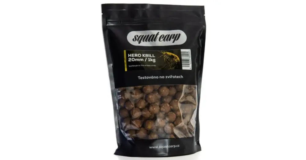 Squat Carp Boilies Hero Krill Časově Omezené