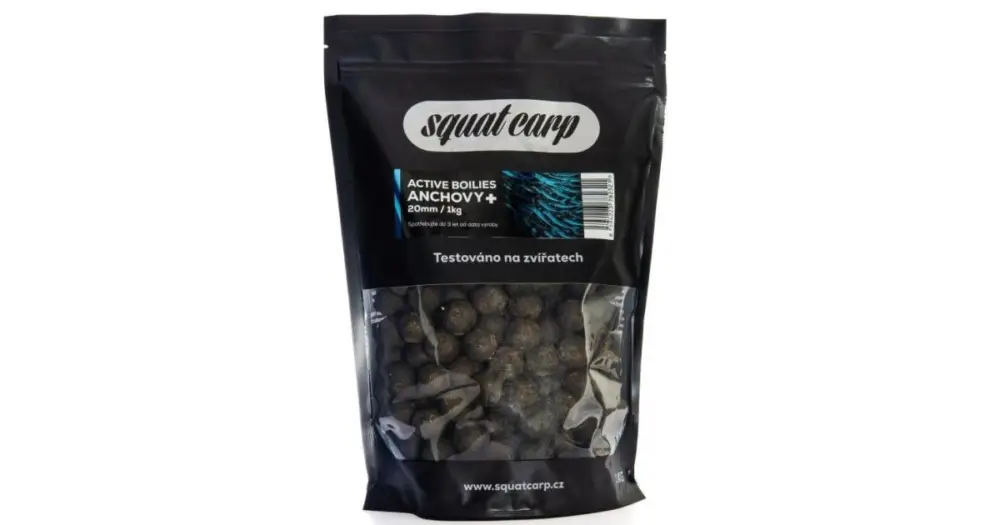 Pouze Dnes Squat Carp Active Boilies Anchovy+